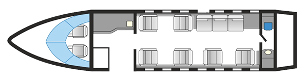 Challenger 604 Layout